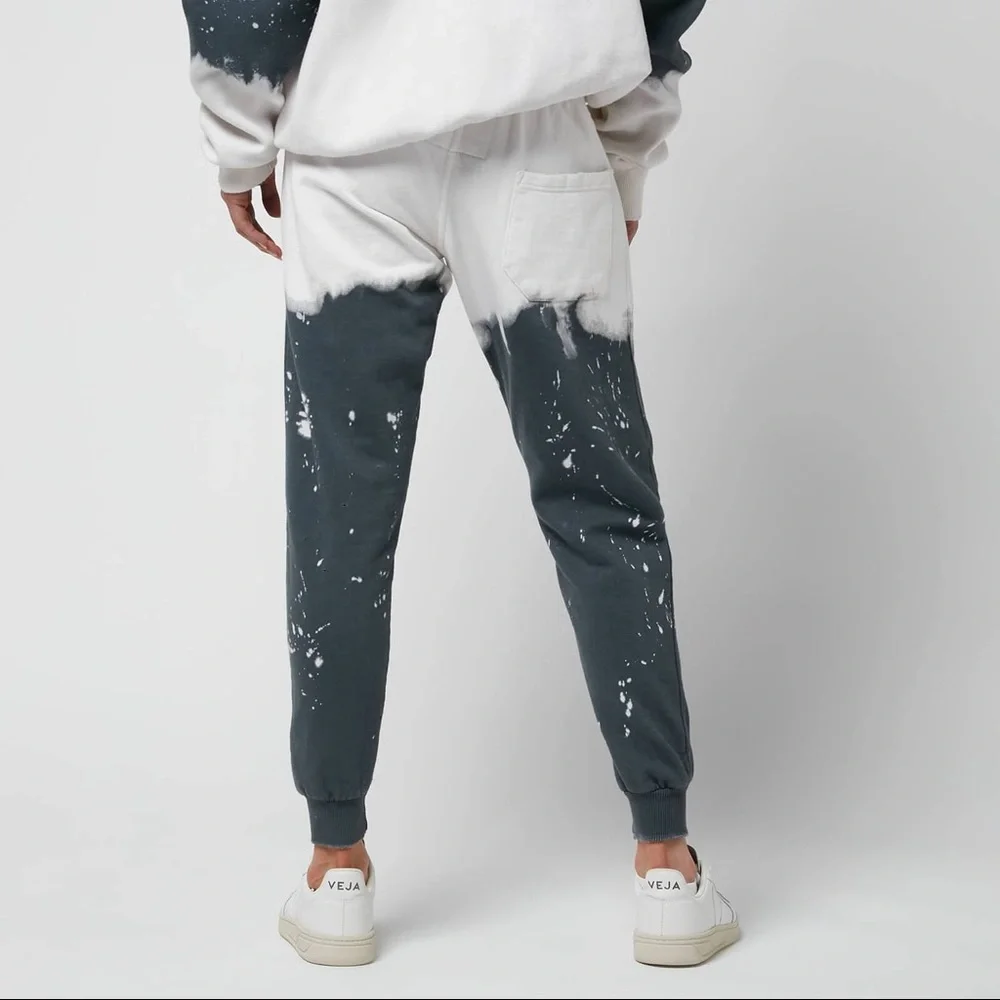 La Detresse Women's Sweatpants - Acid Wash Charcoal - Picture 4 of 6